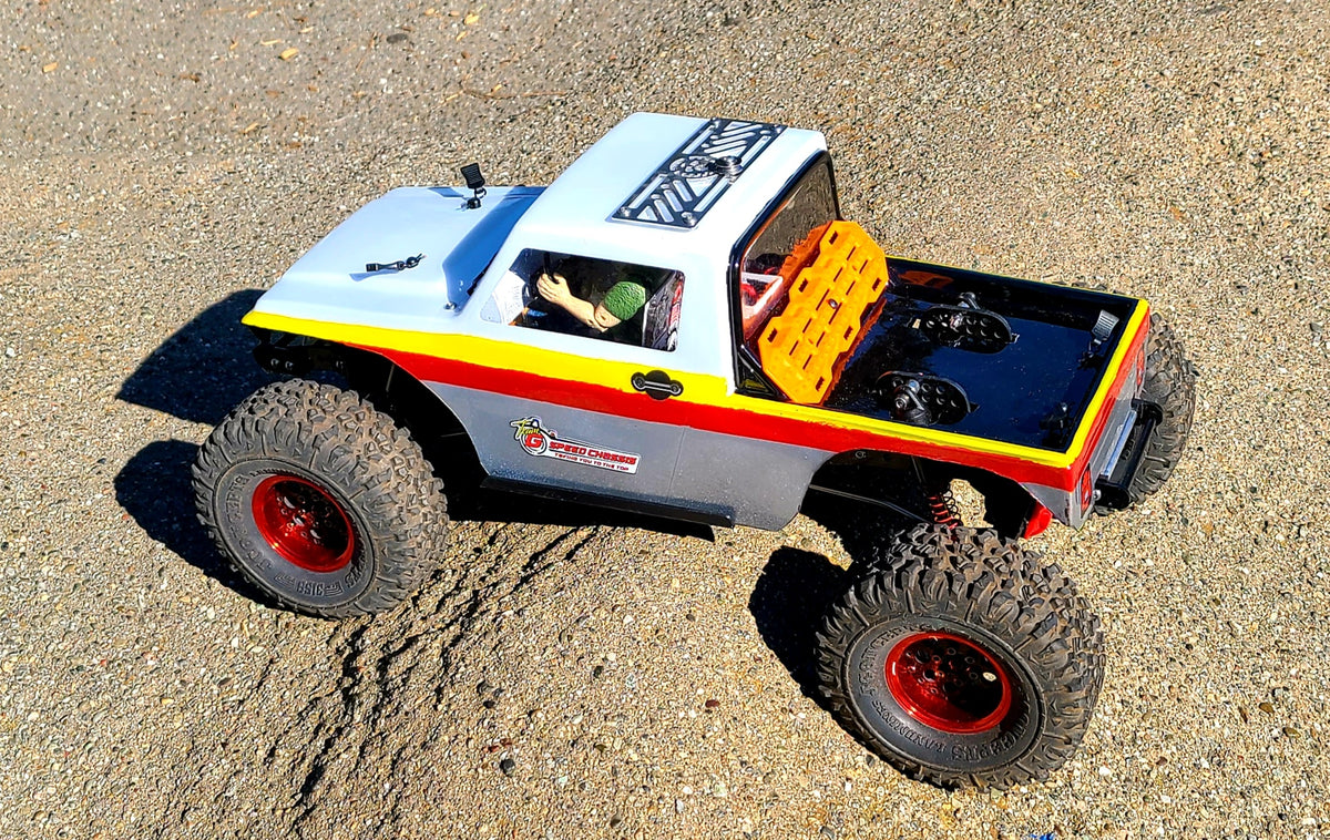 Team C Clear Samurai 1/10 Rock Crawler Body – GSPEED Chassis