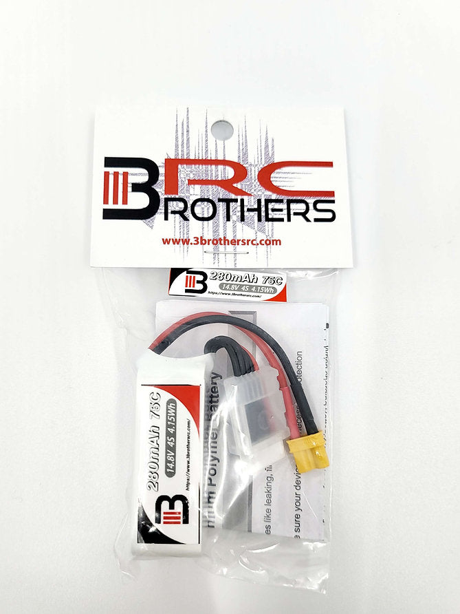 3B Competition Series 280mah, 4s Lipo Battery