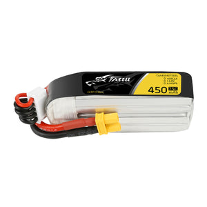 Tattu 14.8V 75C 4S 450mah Lipo Battery Pack With XT30 Plug- Long Size For H Frame