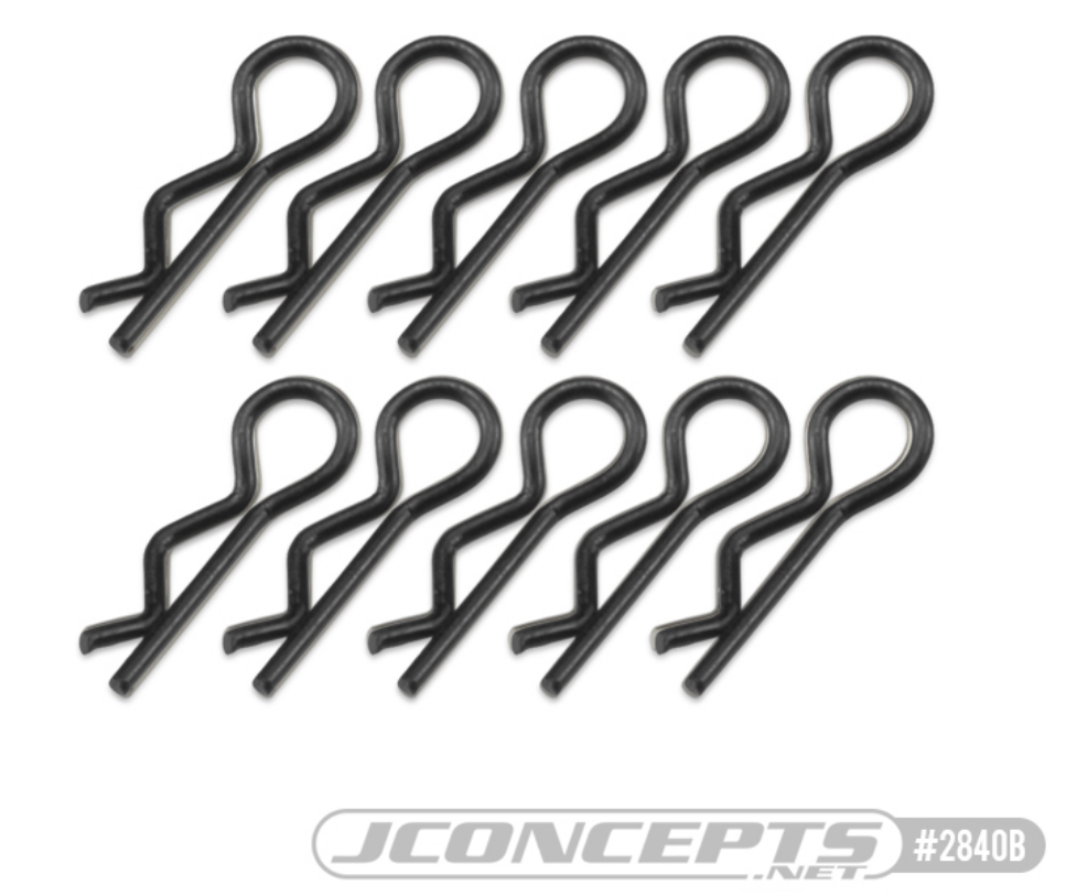 Compact Angled Black Body Clips – GSPEED Chassis