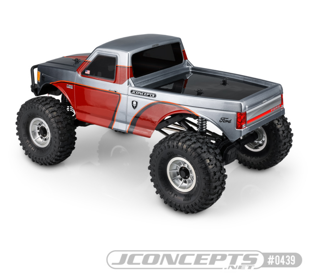 Ford f250 shop rc truck body