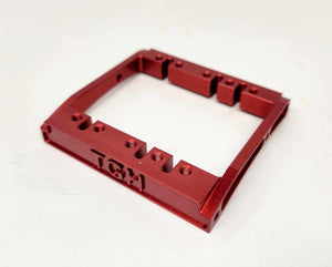 TEAM GARAGE HACK BLACK or CLEAR DUAL SERVO MOUNT, VENDOR TGH RC CONCEPTS