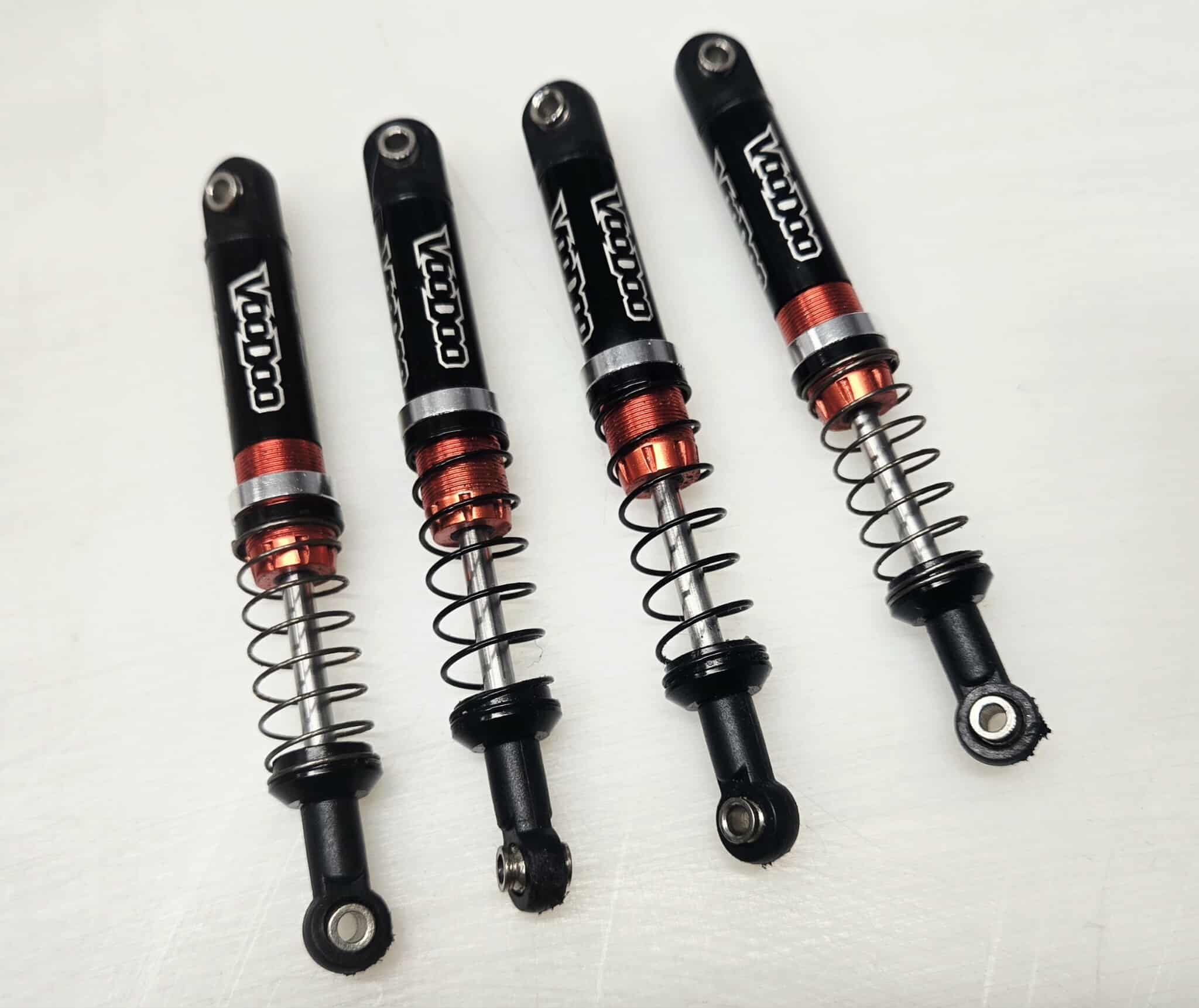 RED Voodoo Comp Shock 90mm Preassembled (4)(USED)