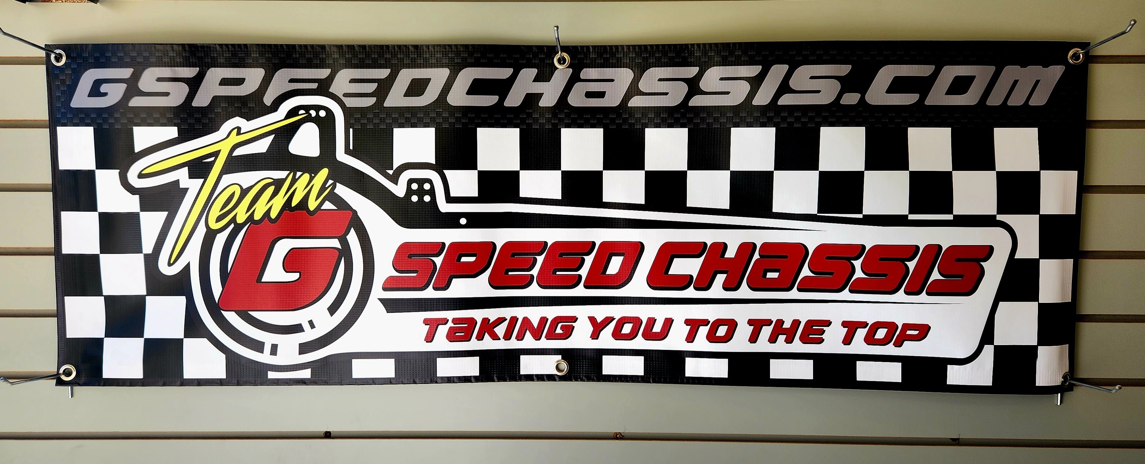 Team GSPEED Chassis 4' Banner
