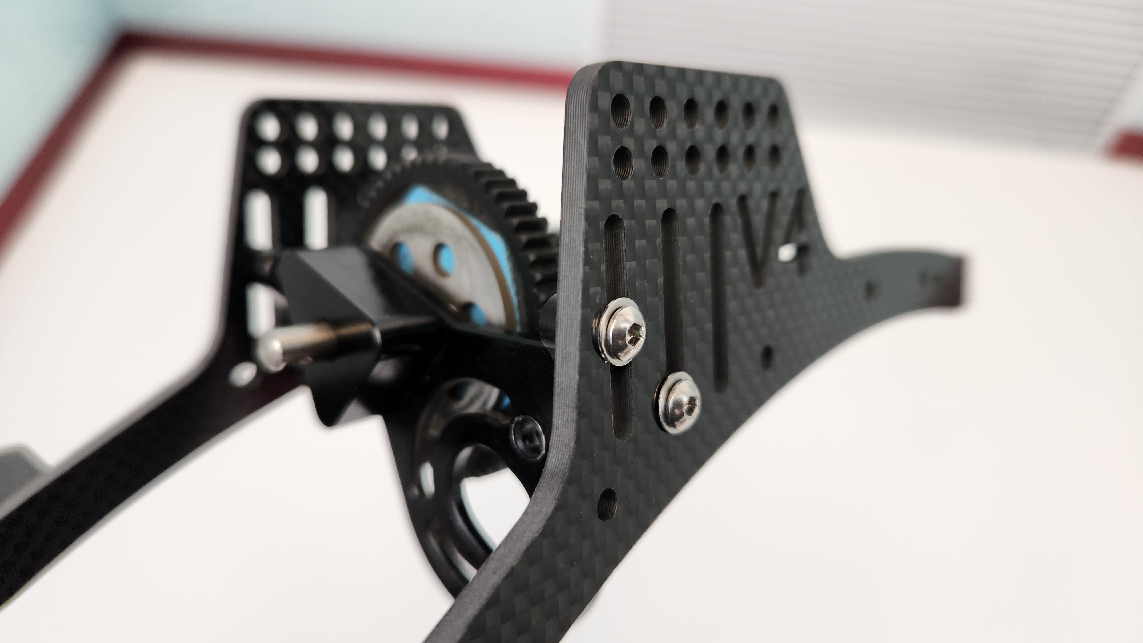 GS-V4 Carbon Fiber Chassis Package for Element, TRX4 or custom portal ...