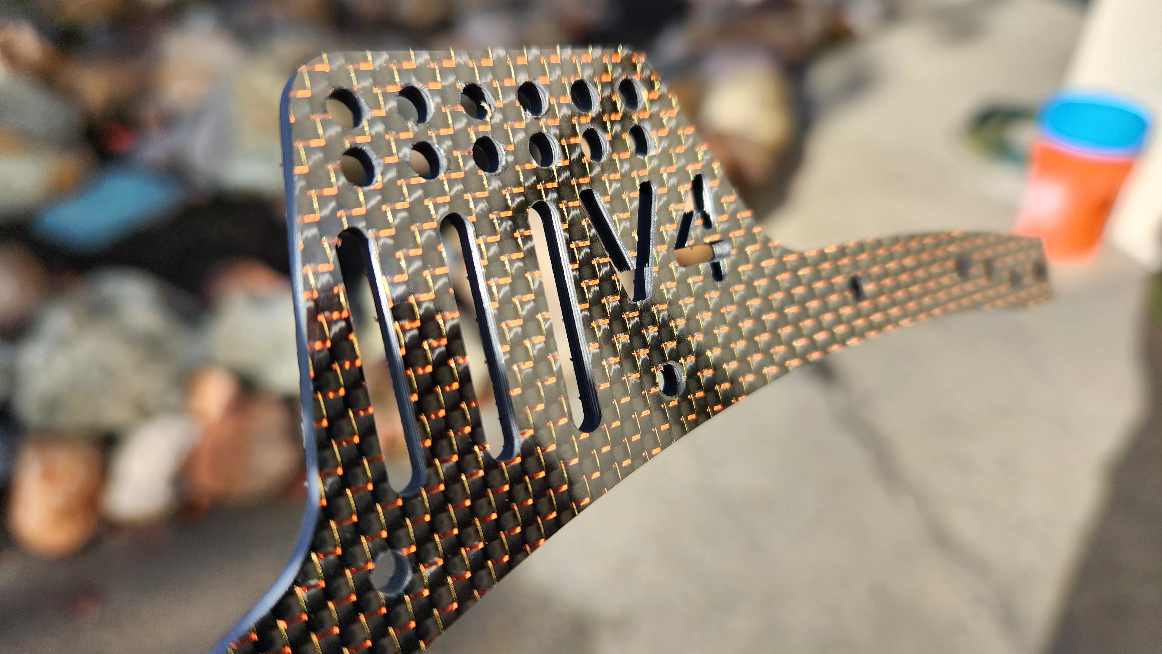 GS-V4 Carbon Fiber Chassis Package for Element, TRX4 or custom portal ...
