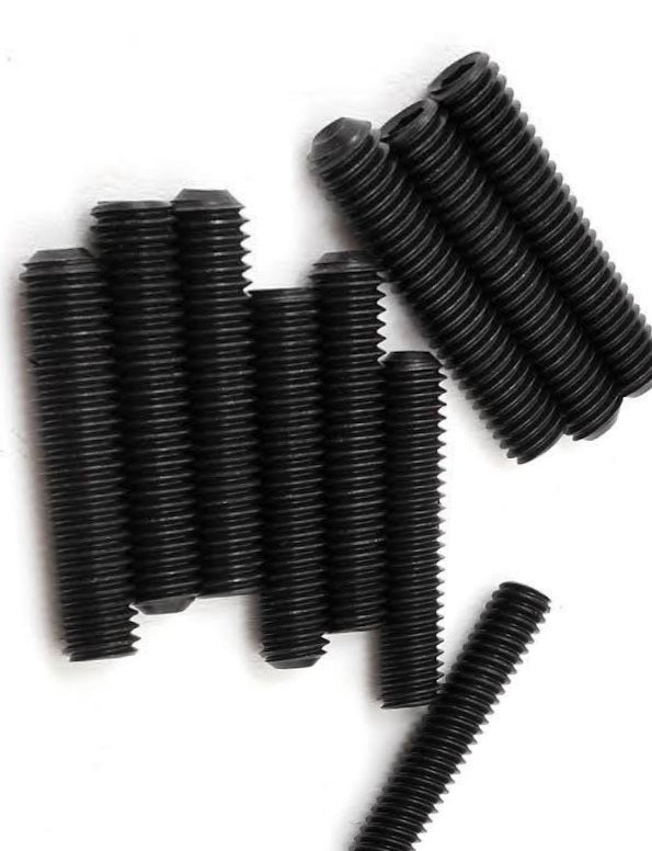  black oxide set screws 